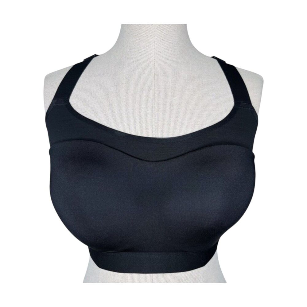 Brooks Dare Racerback Run Bra sz 34E * Wirefree Sports Bra Running Soft Cup